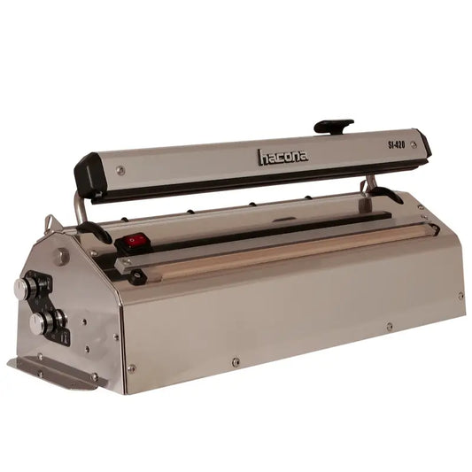 S-type impulse sealers hacona si-420 stainless steel heat sealer for industry