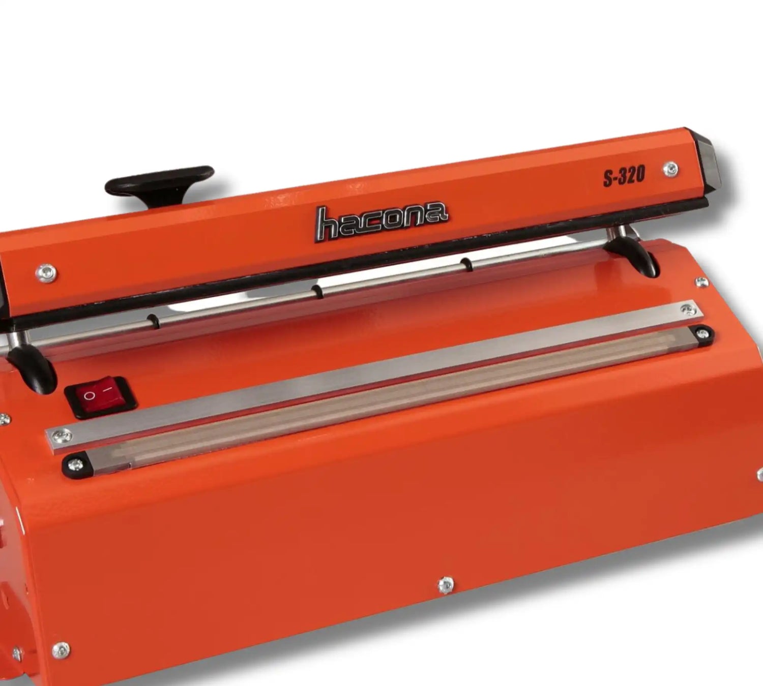 Industrial heat sealing machine for heavy duty polythene